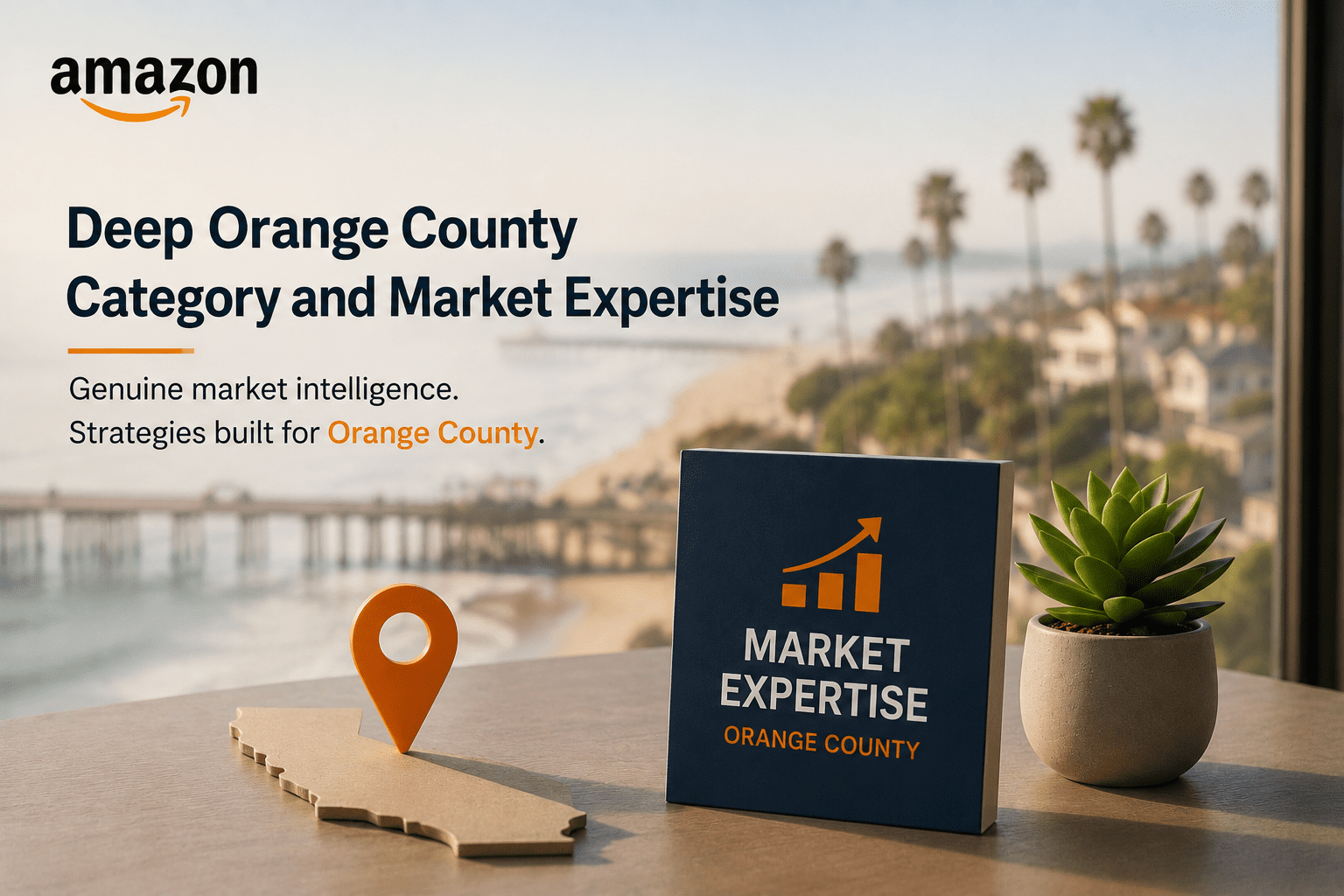 Coastal vibes with market expertise