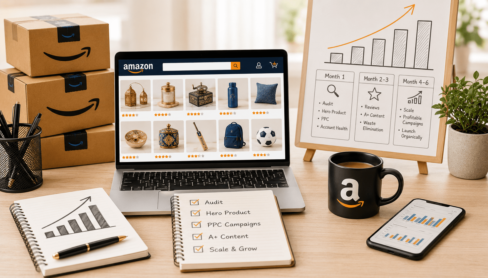 E-commerce planning and growth workspace