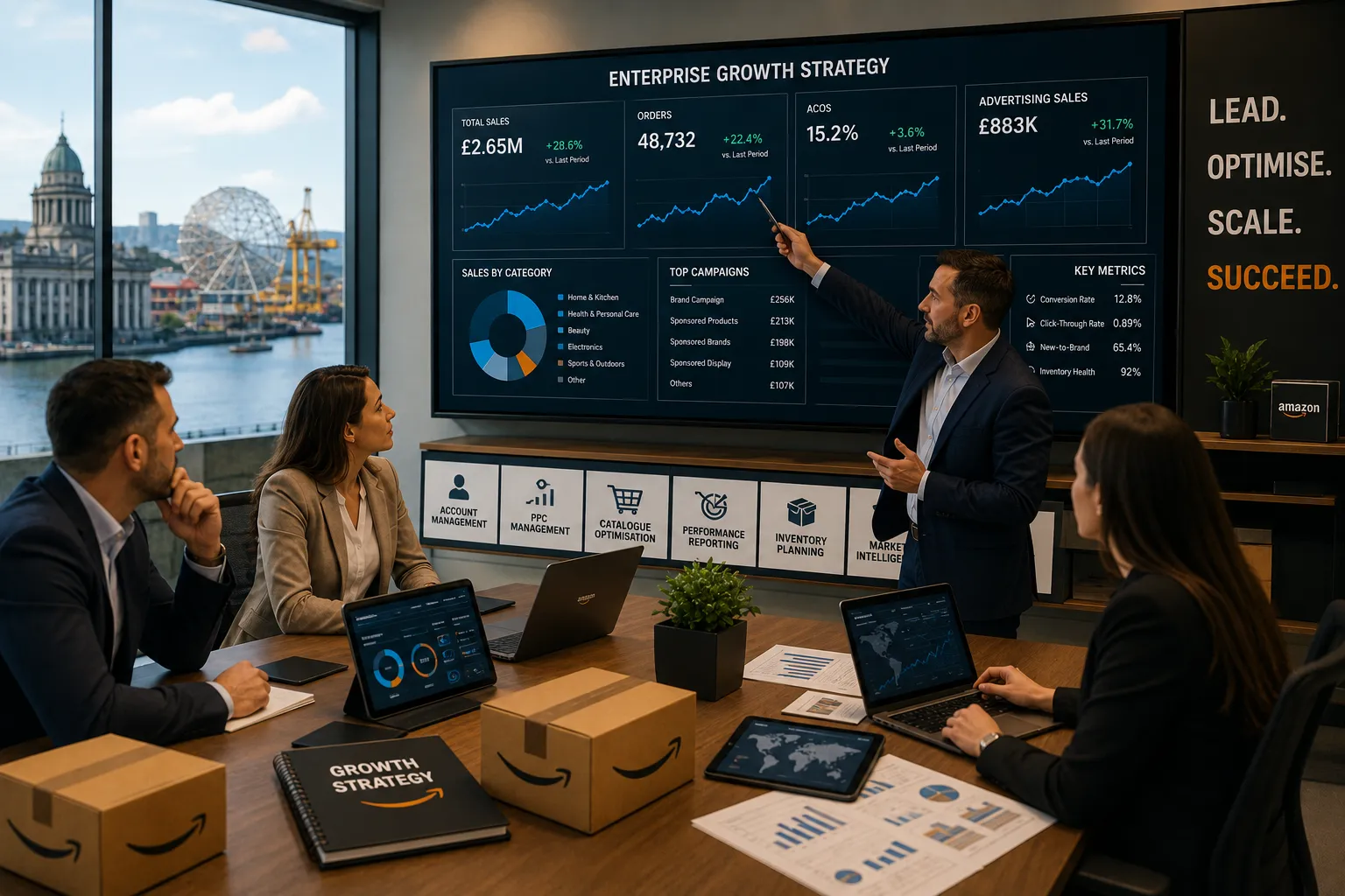 Enterprise Northern Ireland Amazon Businesses Scaling Market Leadership
