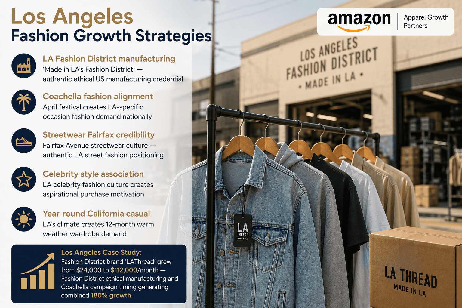Fashion growth strategies in LA