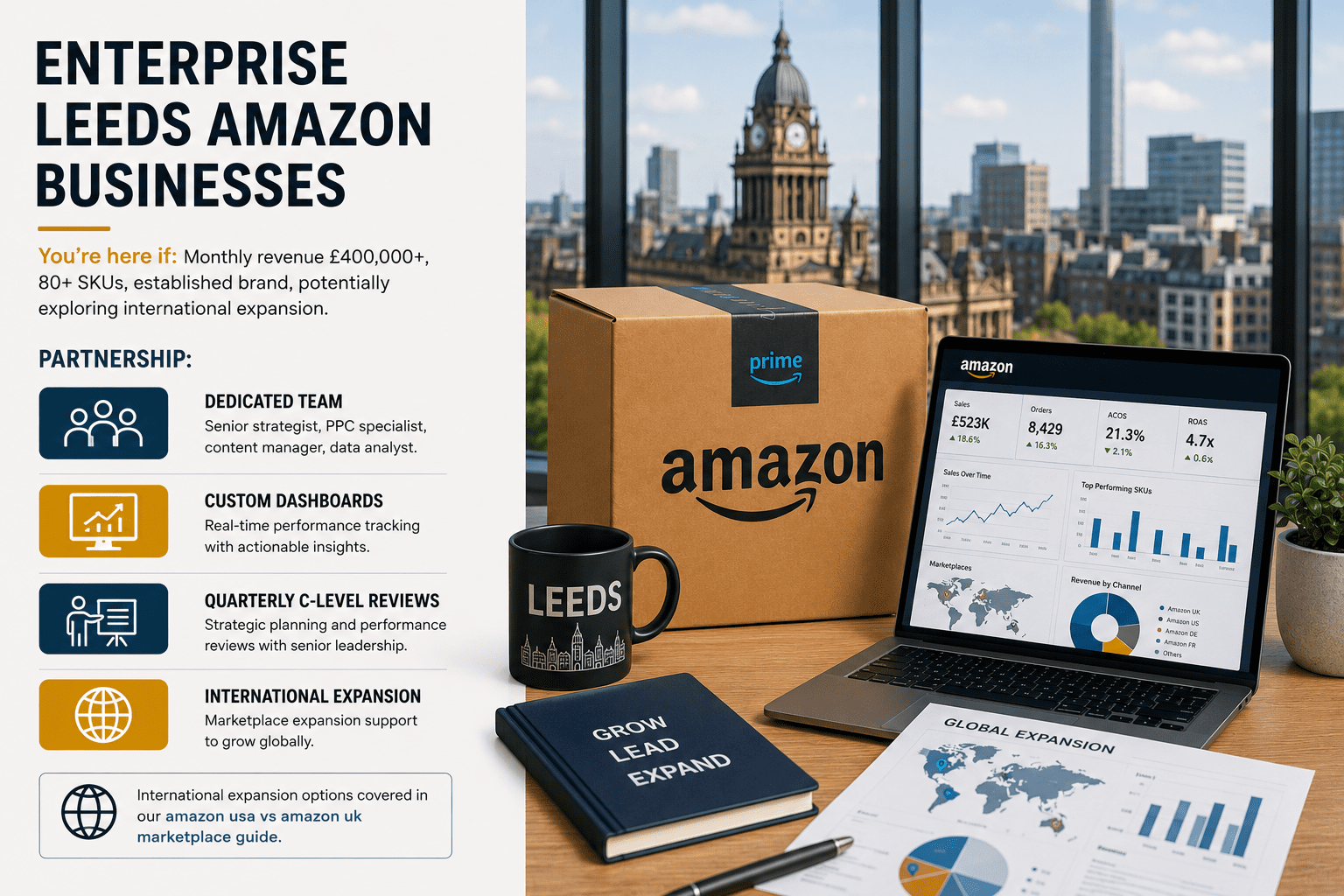 Leeds Amazon business partnership overview
