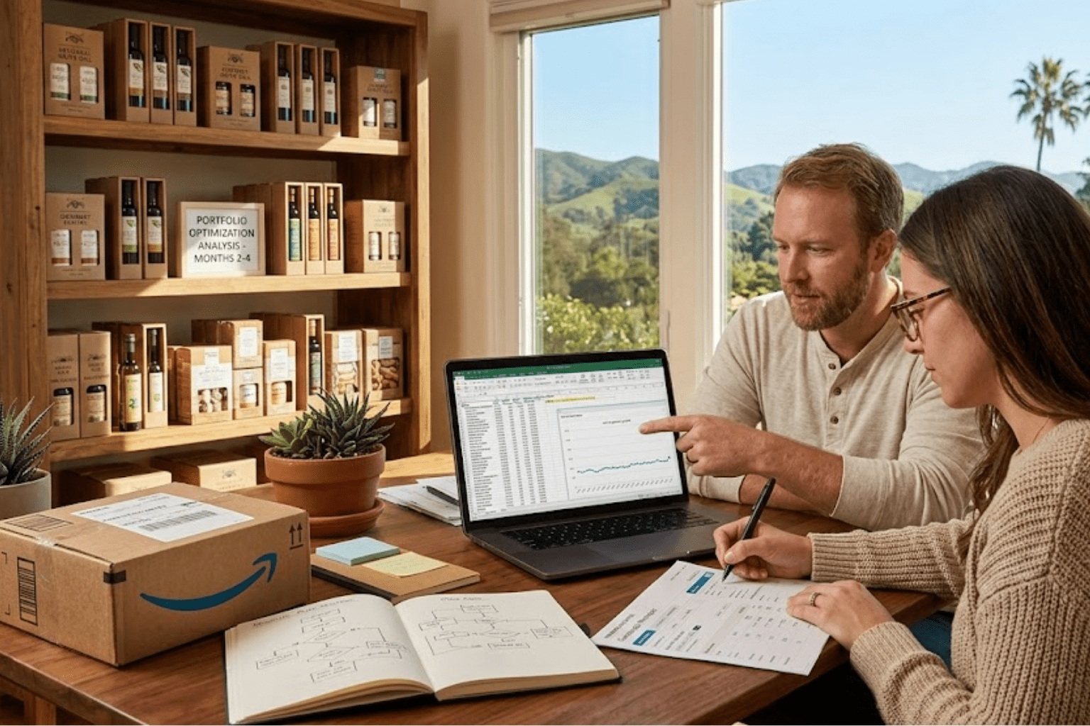 Mid-Level California Amazon Businesses