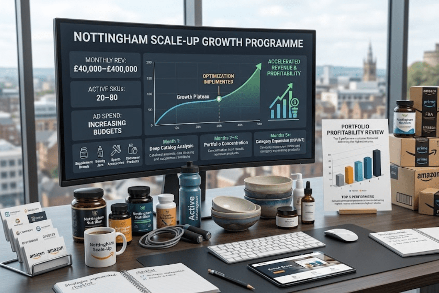 Mid-Level Nottingham Amazon Businesses
