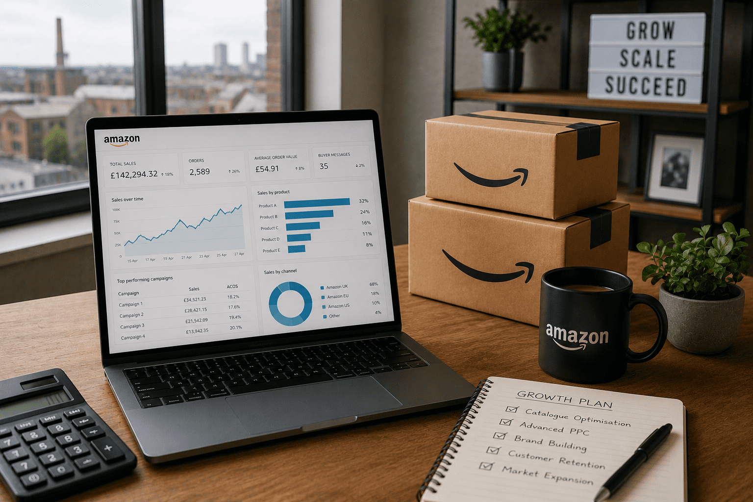 Mid-Level Sheffield Amazon Businesses