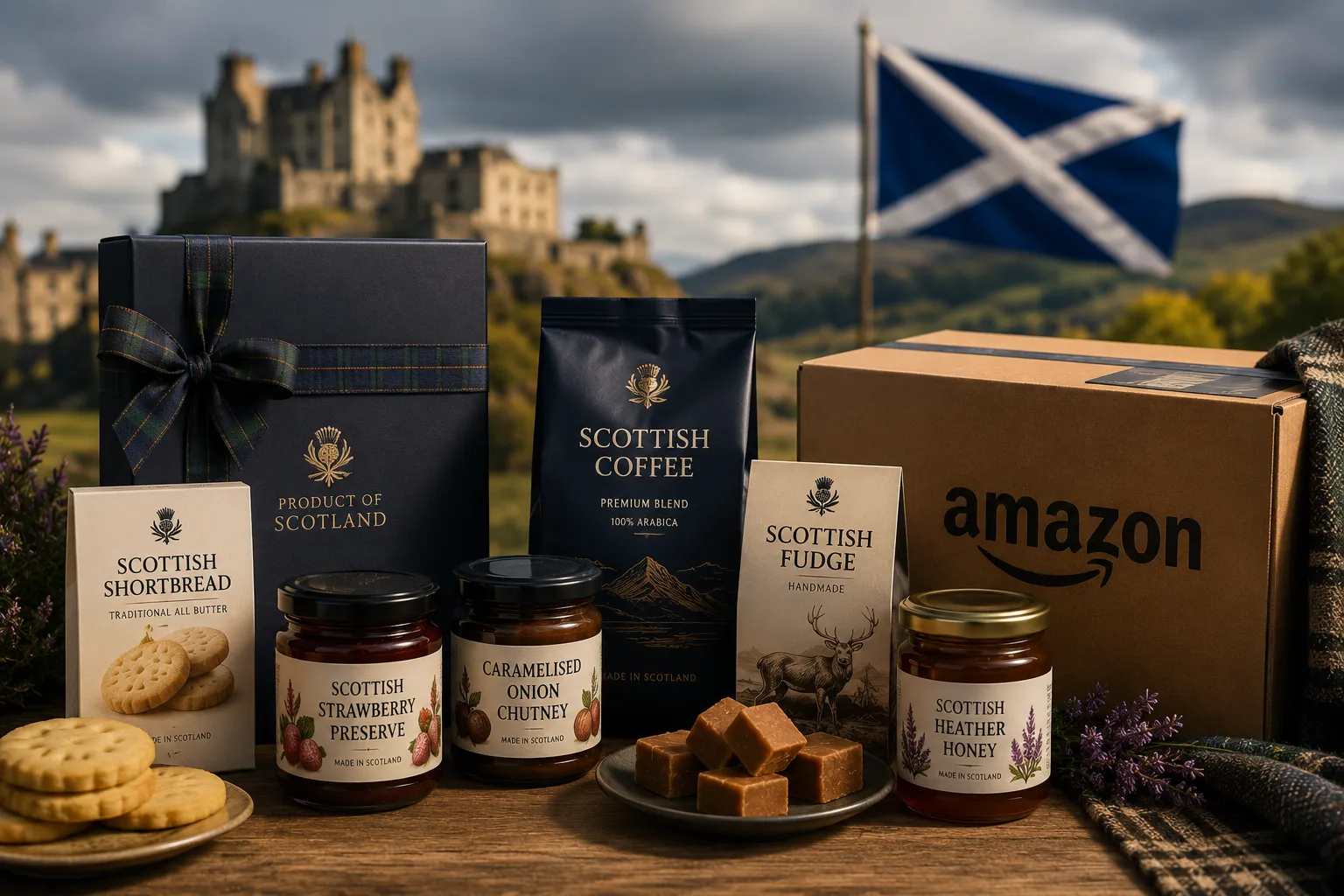 Scottish Food & Drink Premium Scottish Brands Growing on Amazon