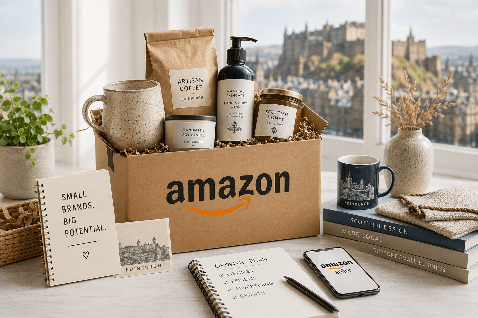 Small Edinburgh Amazon Businesses