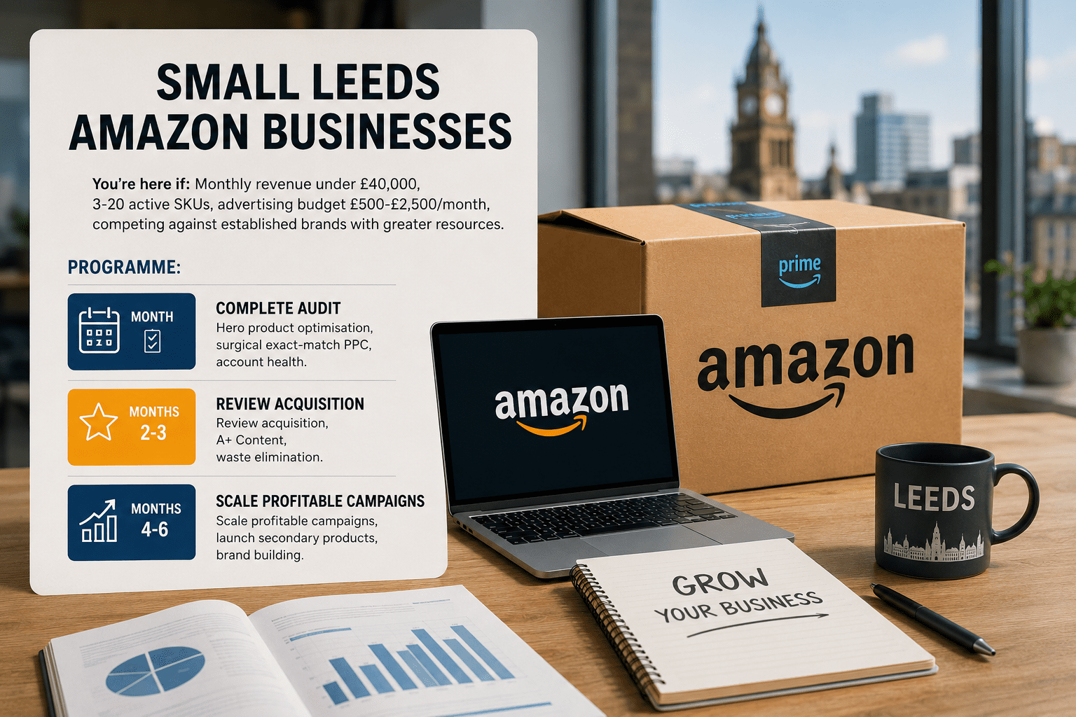 Small Leeds Amazon businesses growth plan