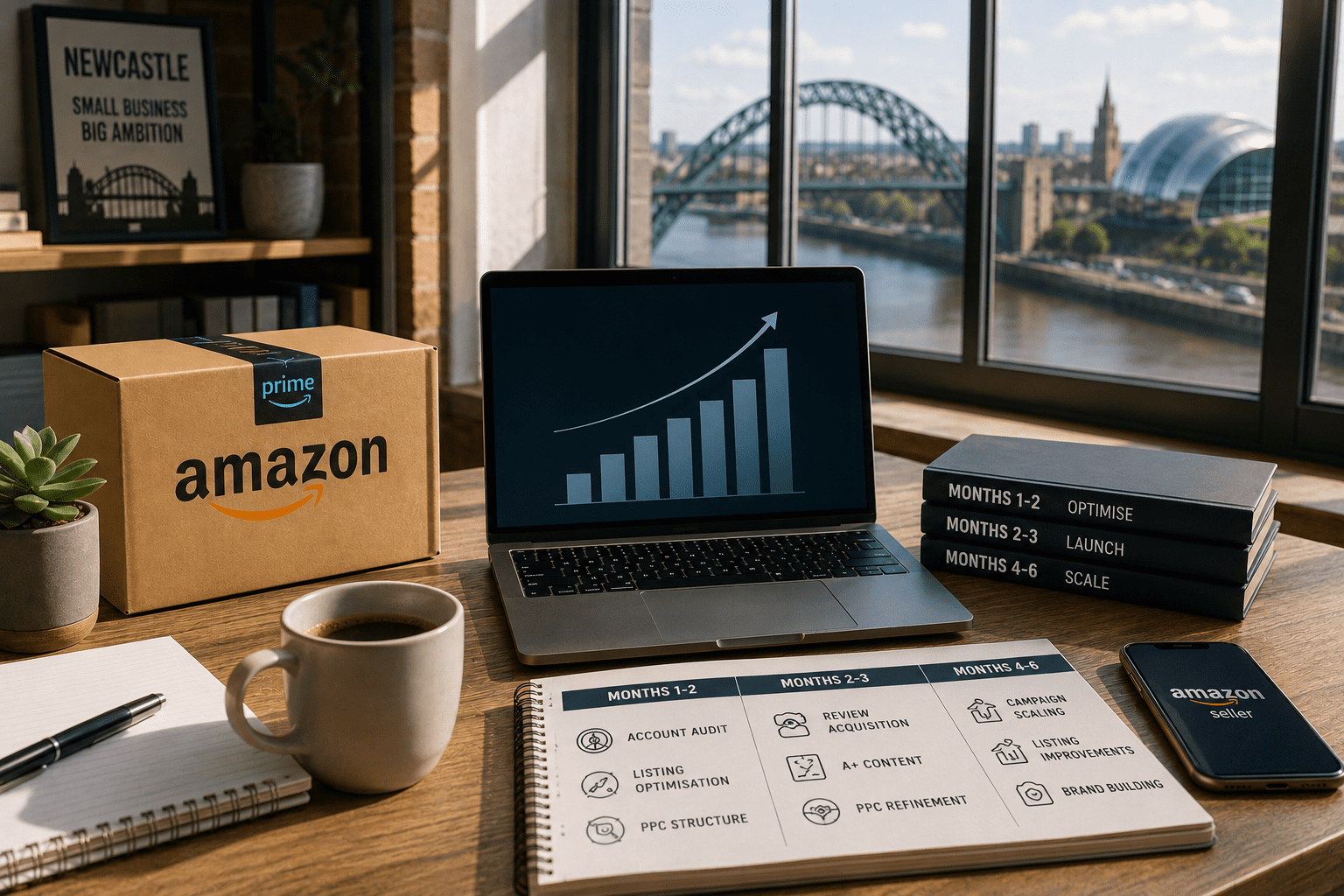 Small Newcastle Amazon Businesses