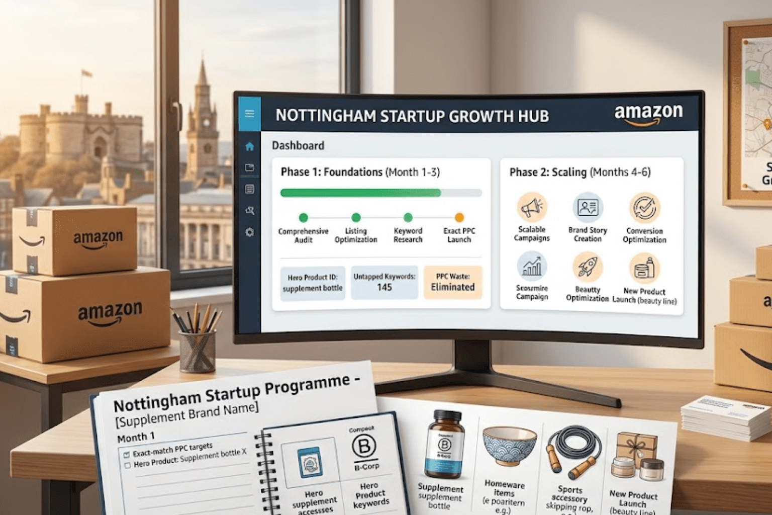 Small Nottingham Amazon Businesses
