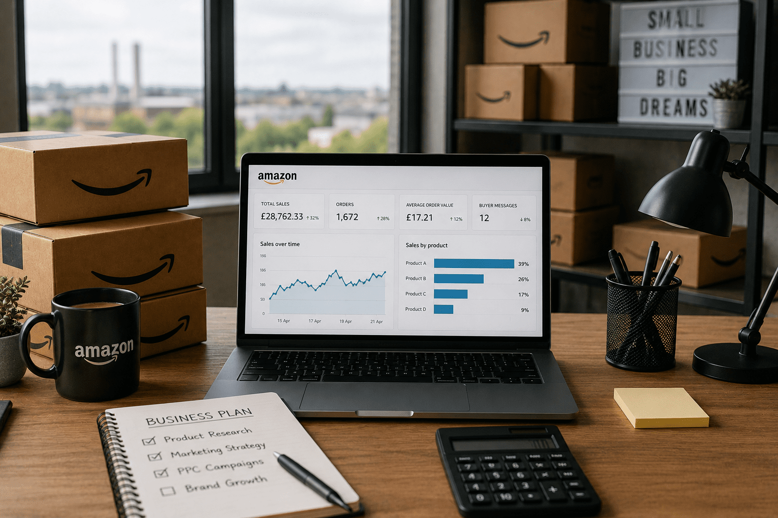 Small Sheffield Amazon Businesses
