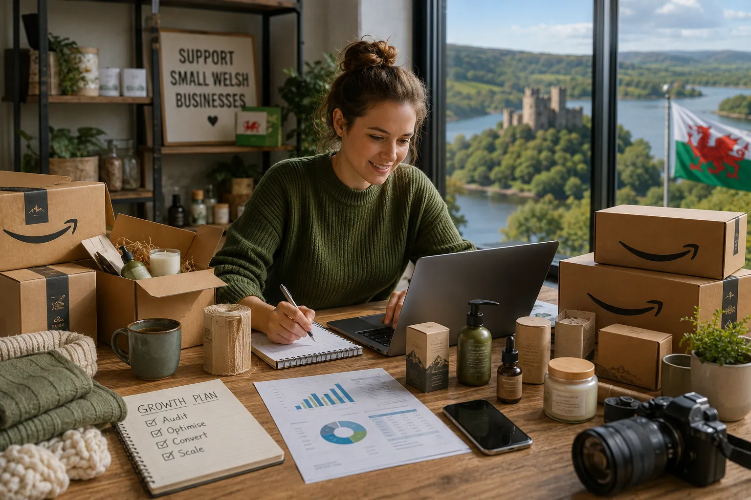 Small Wales Amazon Businesses Building Strong Foundations