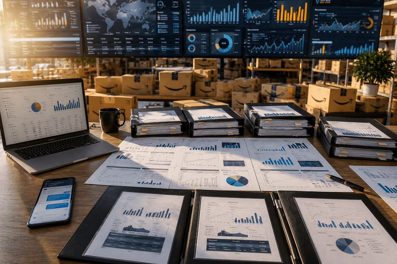 Analytics hub with fulfillment operations