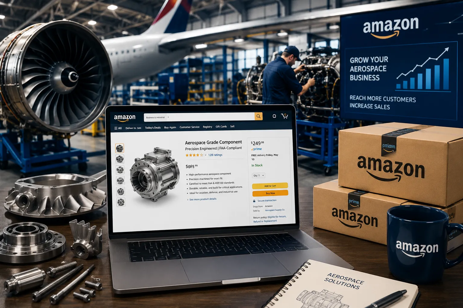 Aerospace Workshop Meets Amazon Marketplace