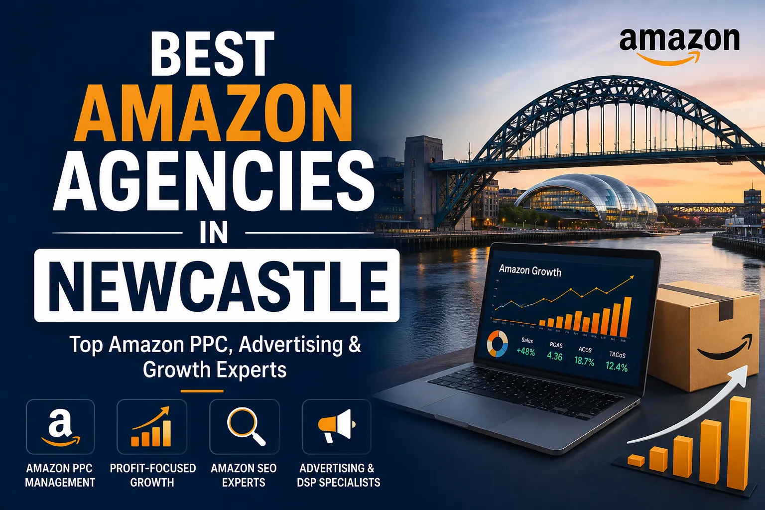 Best Amazon Agencies in Newcastle: Top Amazon PPC, Advertising & Growth Experts