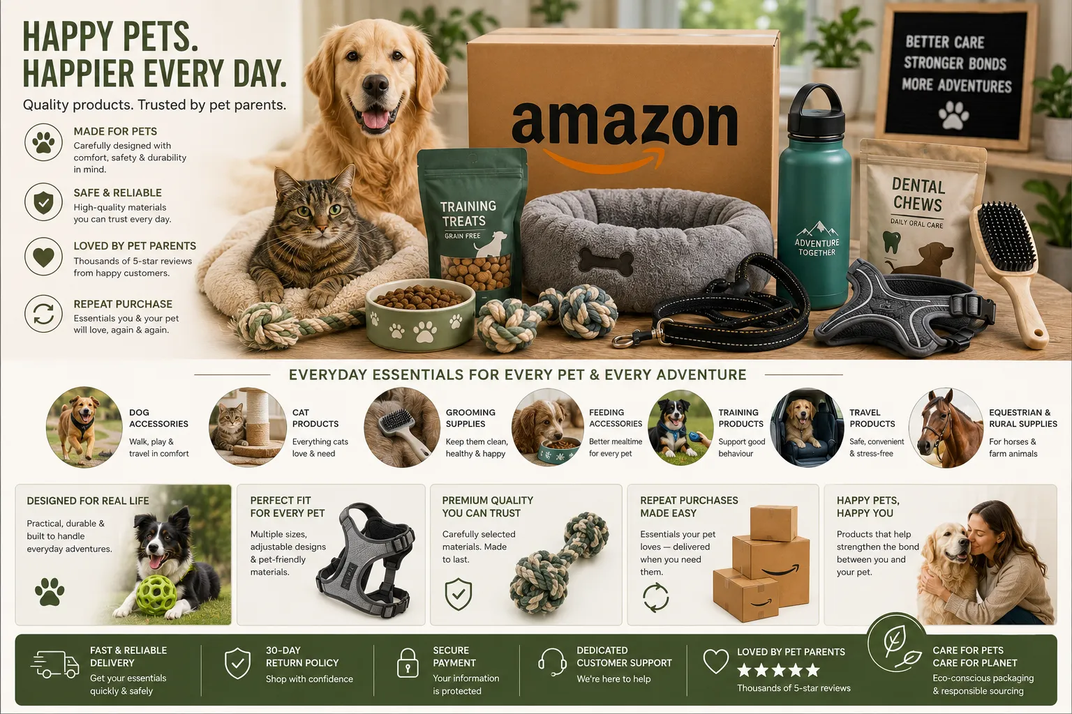 Happy pets, happy owners essentials