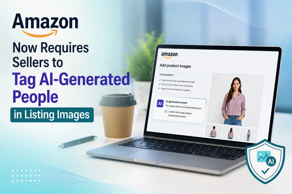 Amazon AI-Generated People Labeling Announcement