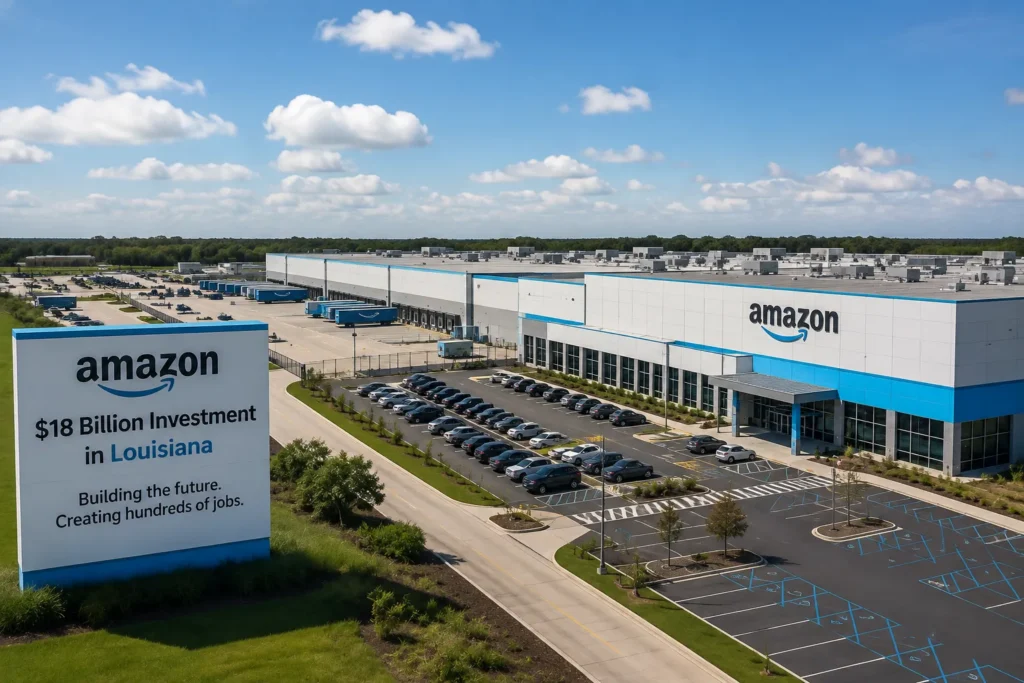 Amazon Increases Louisiana Investmen