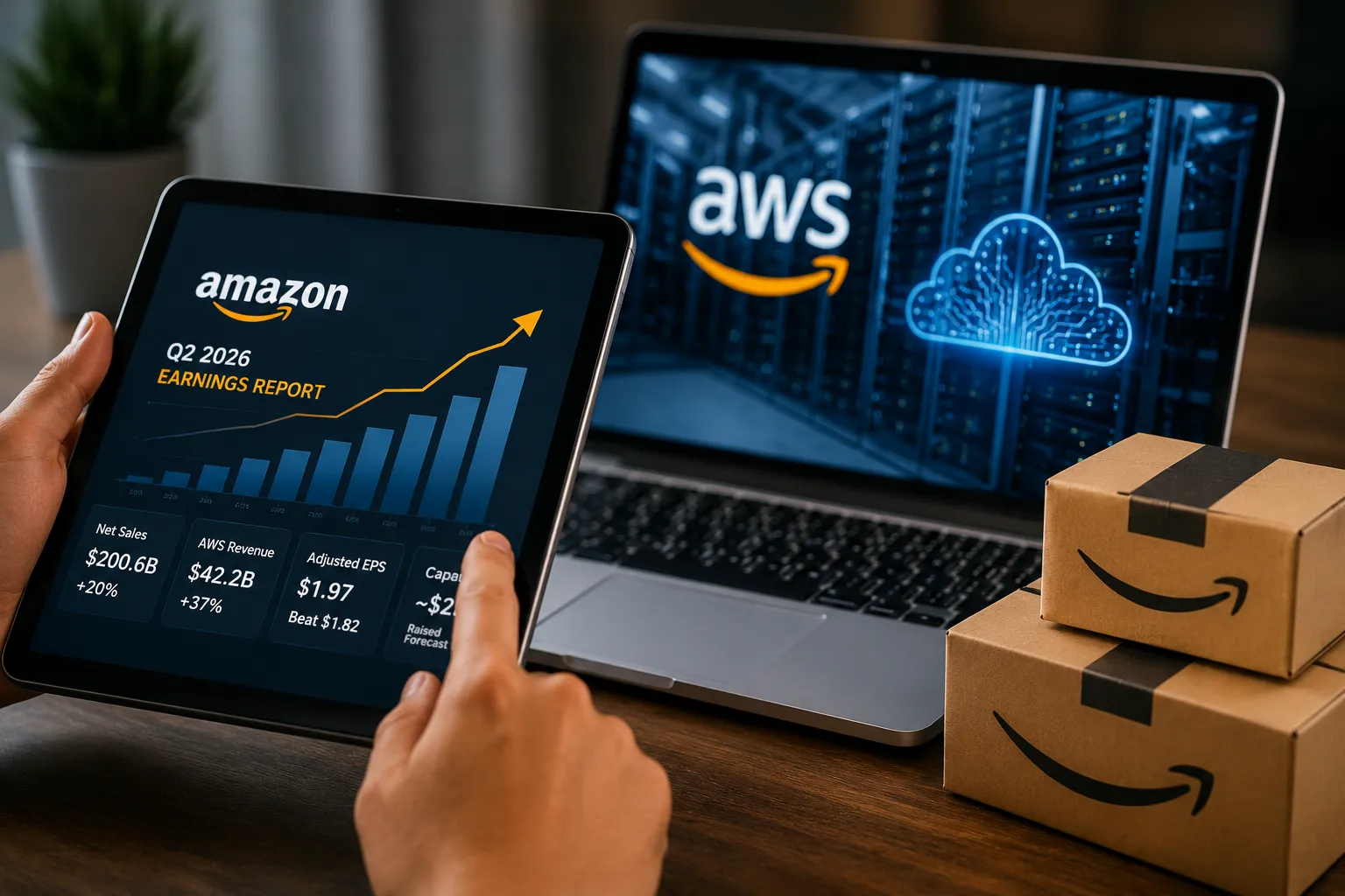 Amazon Q2 Earnings Dashboard