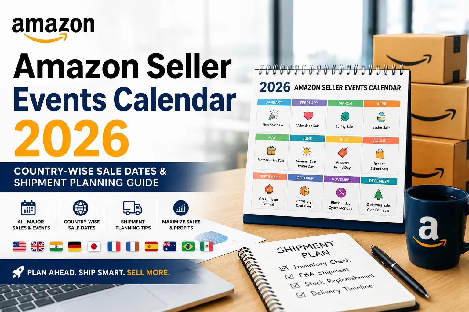 Amazon Seller Events Calendar 2026