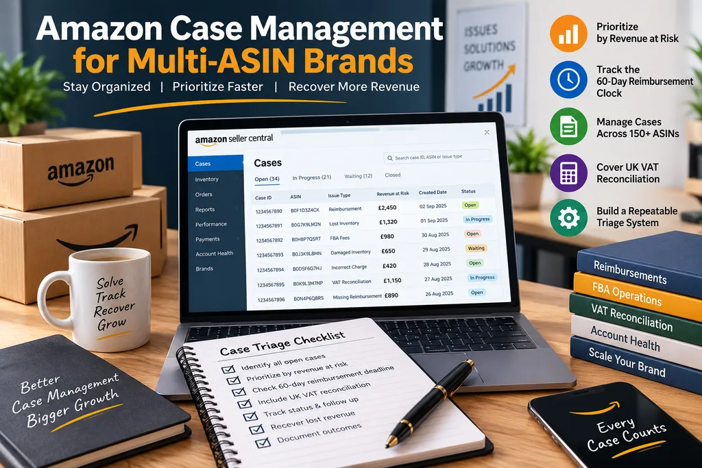 Amazon Case Management for Multi-ASIN Brands