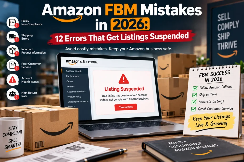 Amazon FBM Mistakes in 2026