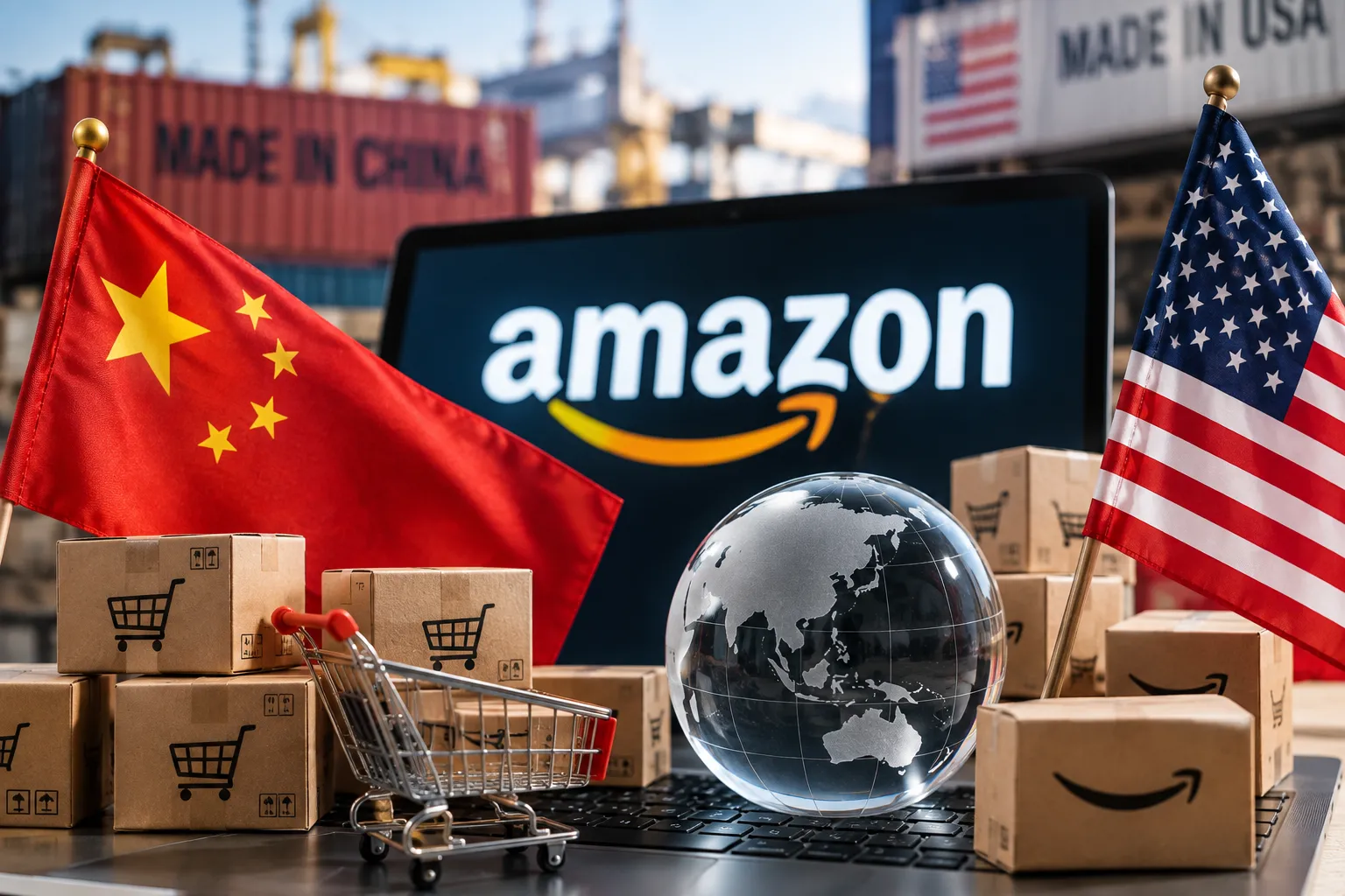 Amazon GMV Chinese vs American sellers