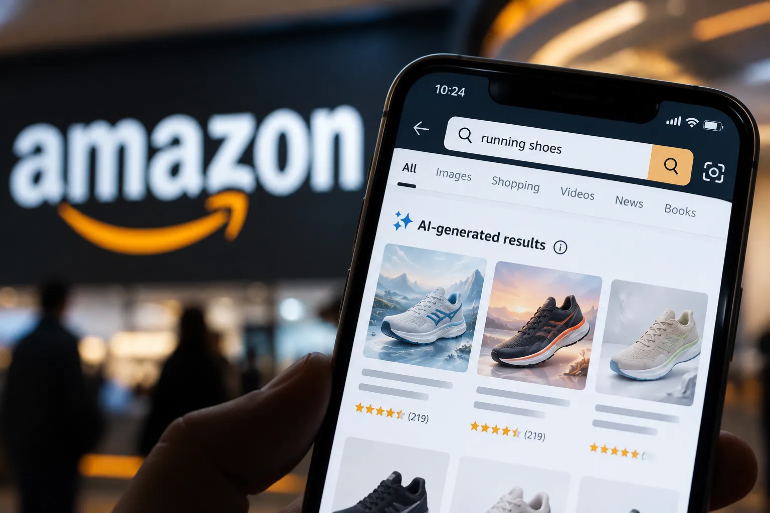 Amazon Is Now Showing AI-Generated Images