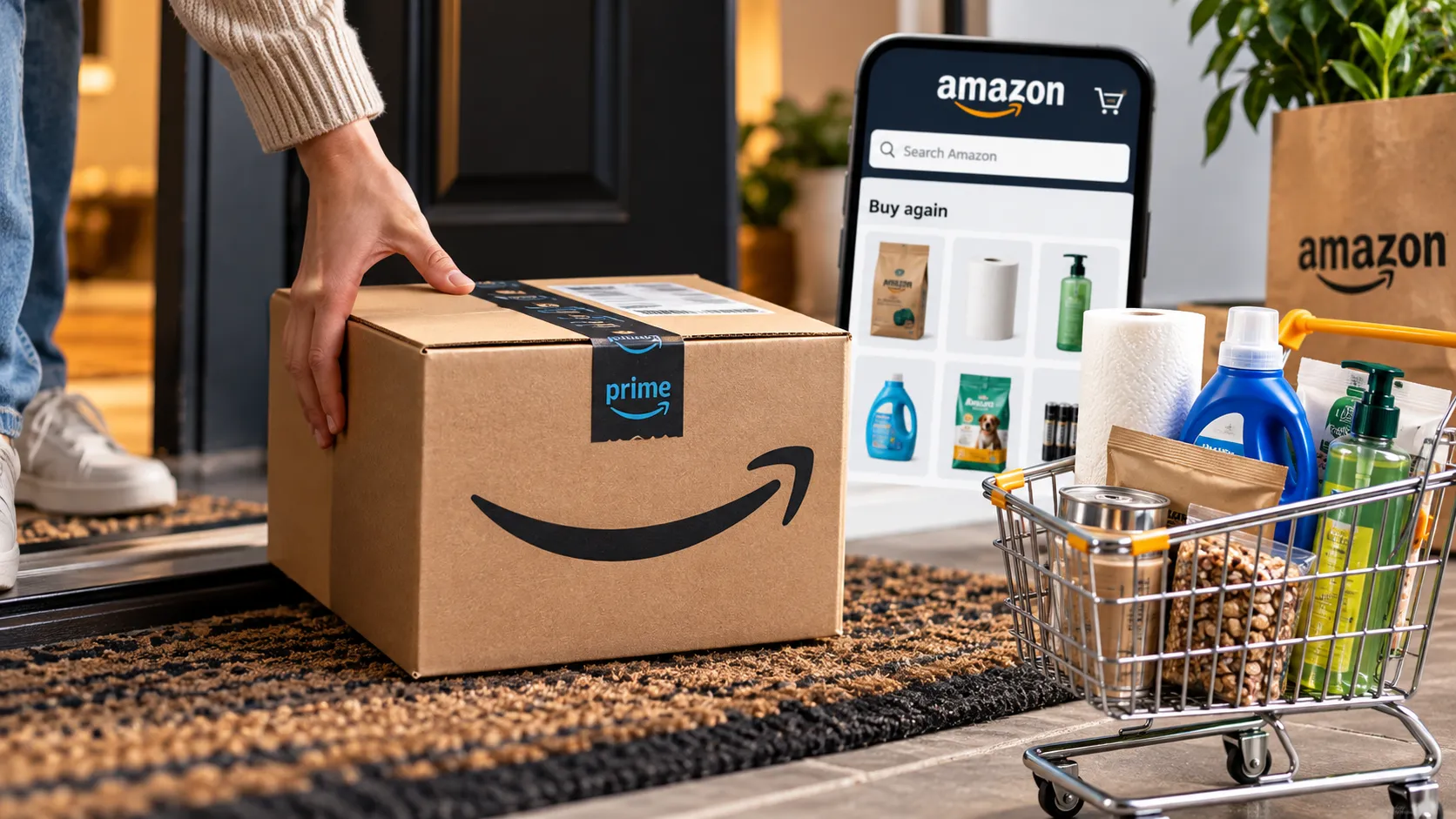 Amazon Reorder and Save promotion