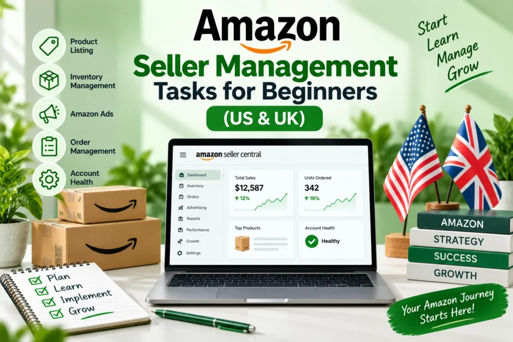 Amazon Seller Management Tasks for Beginners