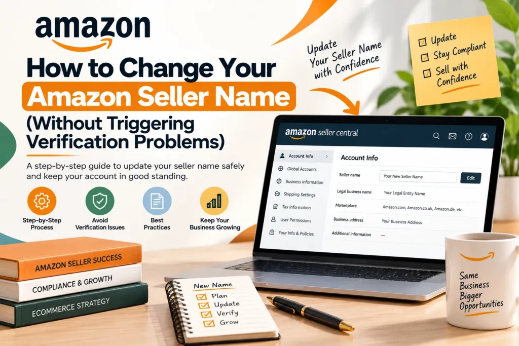 Amazon Seller Name Change Guide