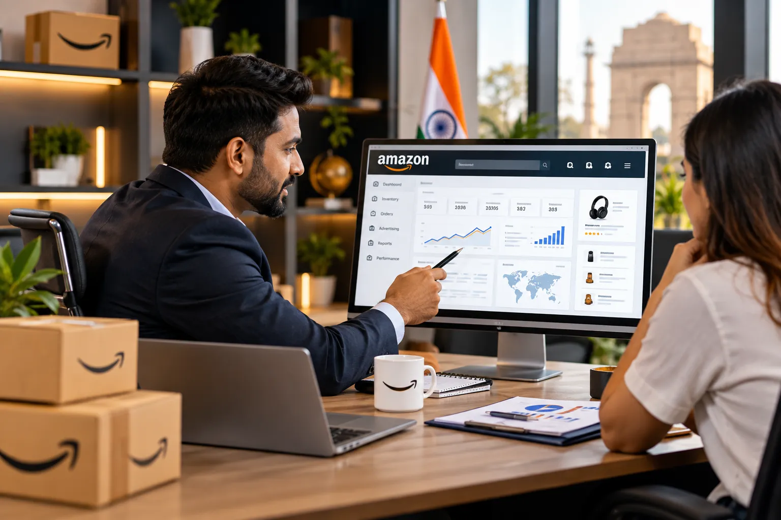 Amazon Strategy Meeting in India