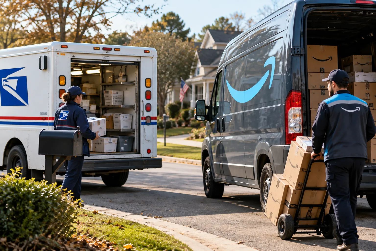 Amazon and USPS Reach New Delivery Deal