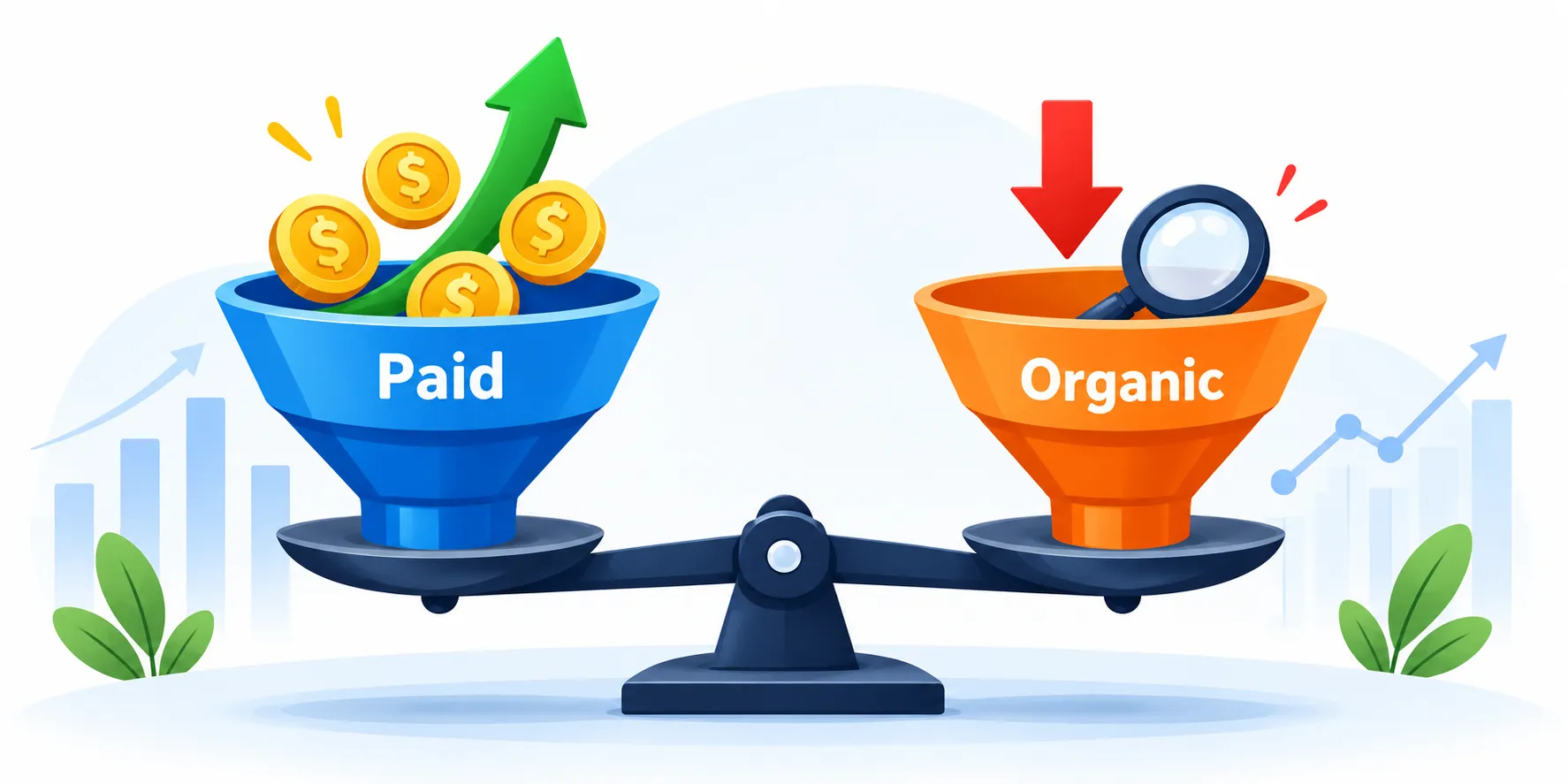 Balancing Paid and Organic Sales amazon