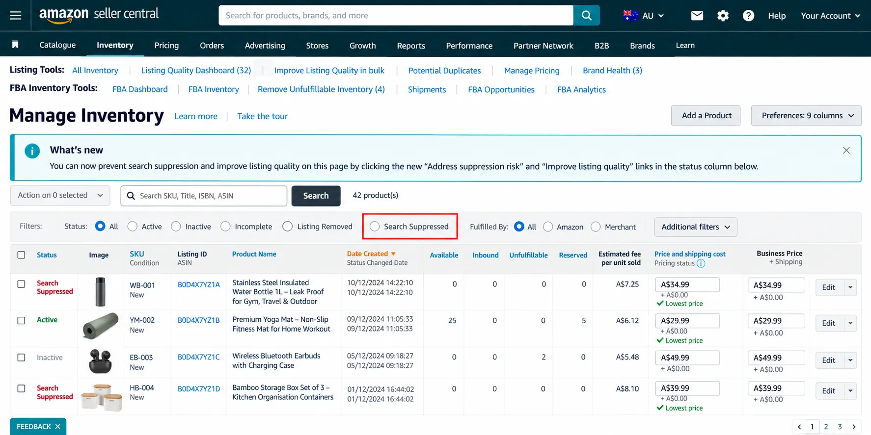 Catalog Management Process