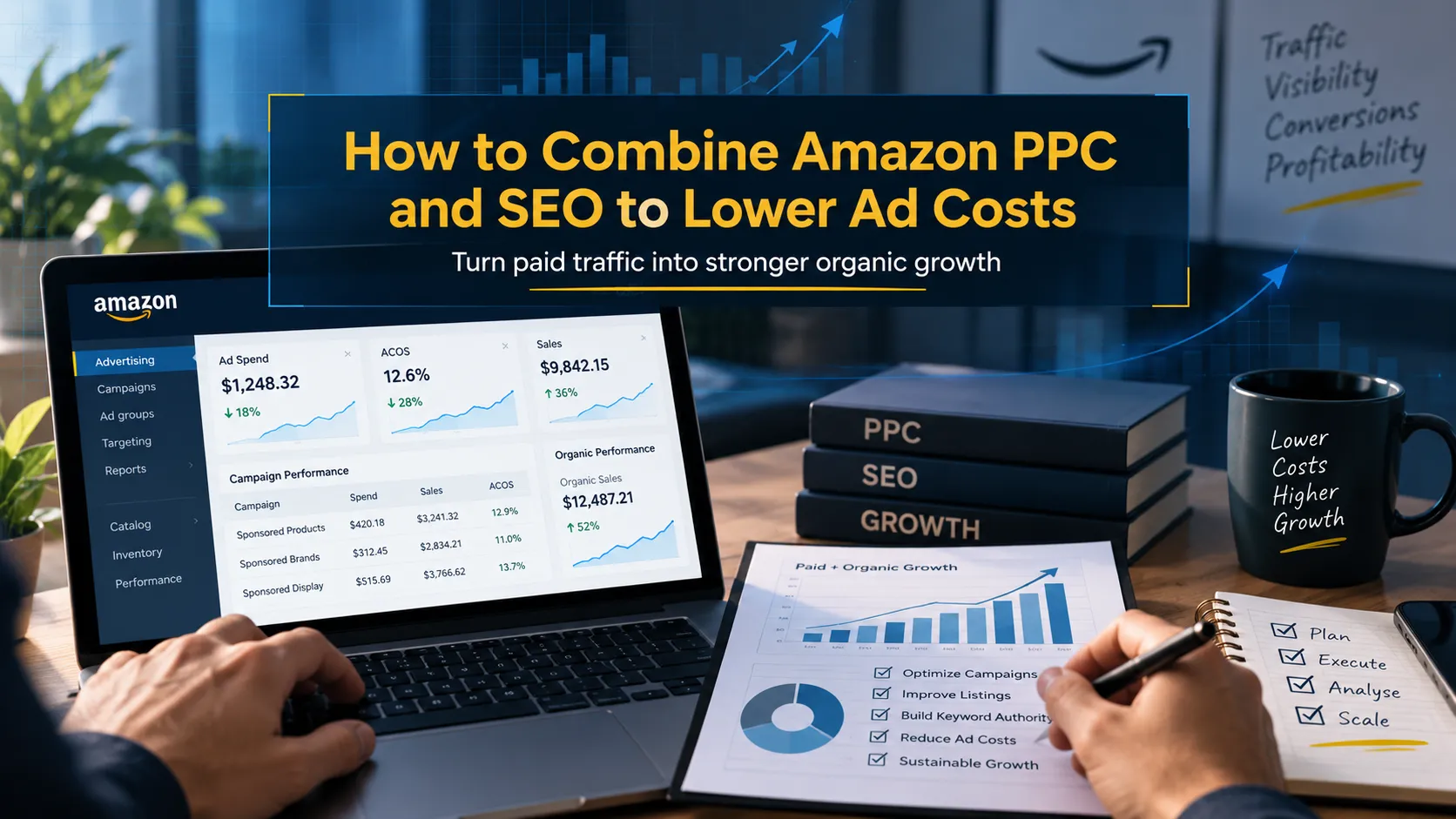 Combine Amazon PPC and SEO to Lower Ad Costs