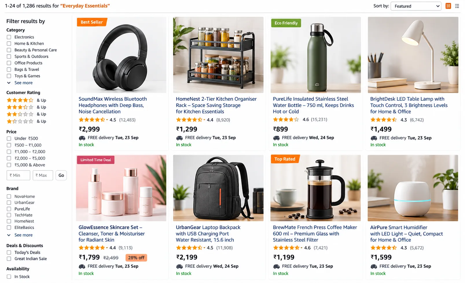 EcomRanker's Expertise Across Amazon Categories