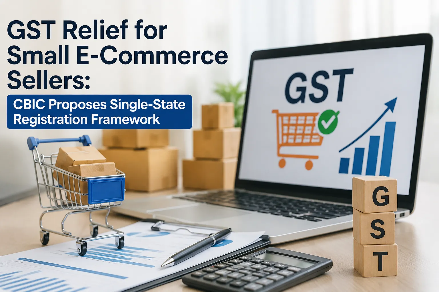 GST Relief for Small E-Commerce Sellers