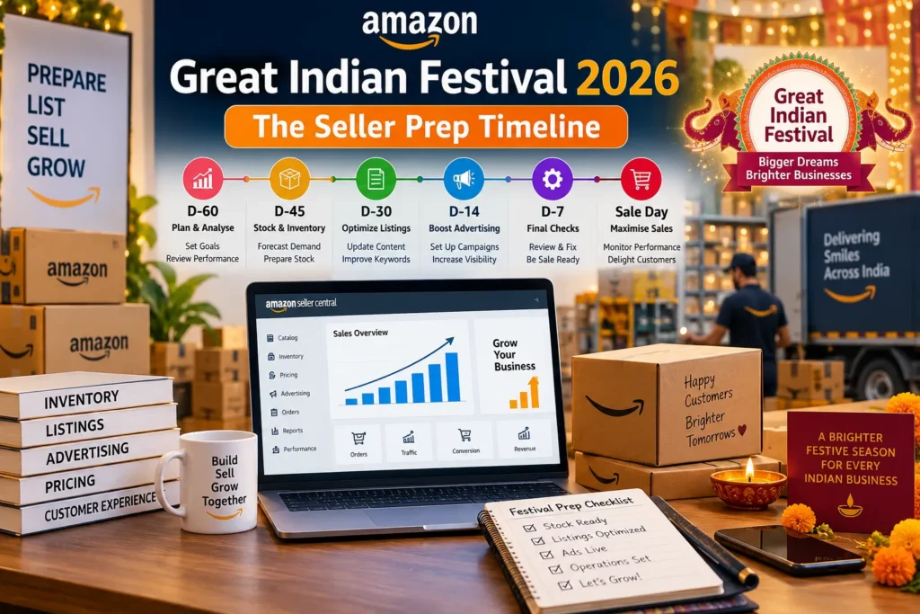 Great Indian Festival Seller Prep Timeline