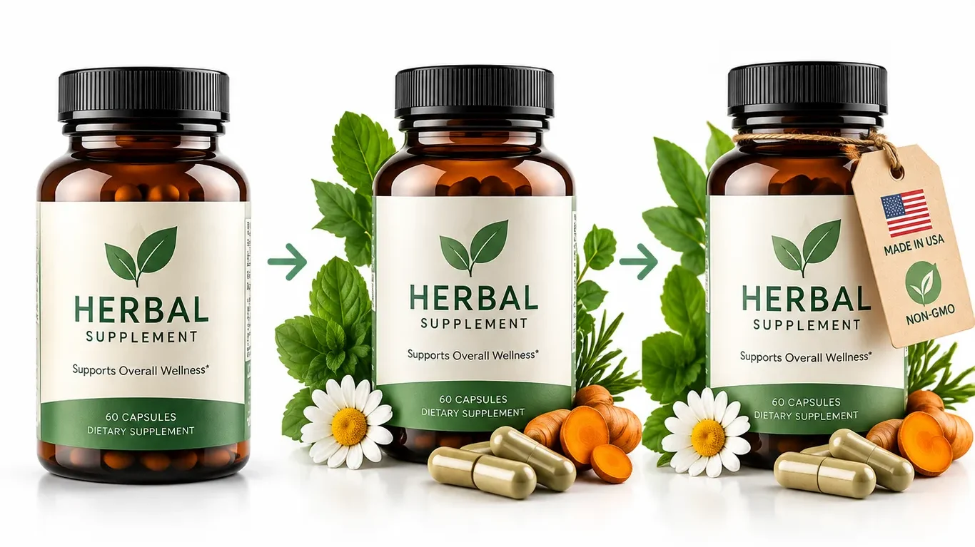 Herbal Supplement Evolution Comparison