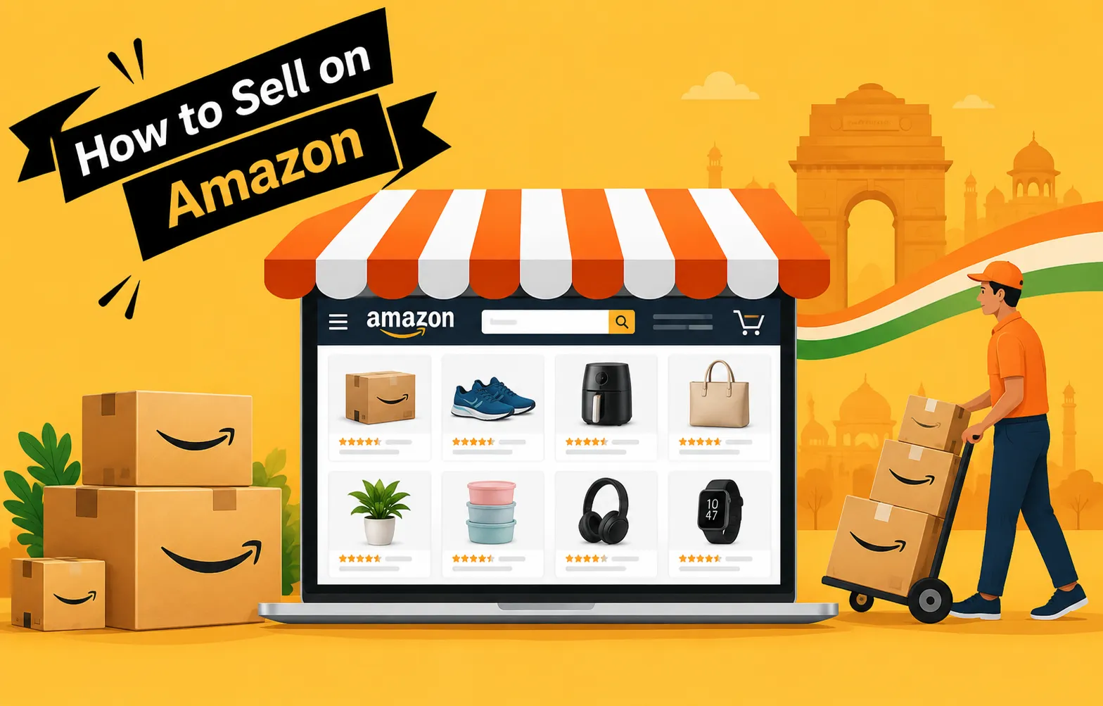 Indian amazon seller