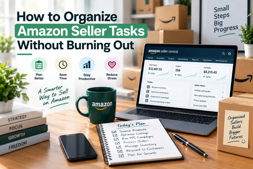 Organize Amazon Seller Tasks