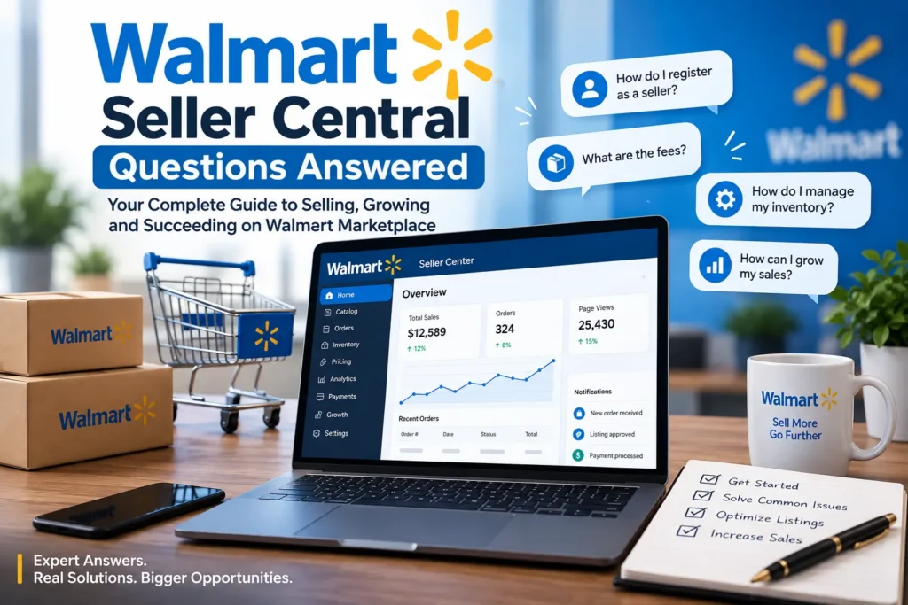 Walmart Seller Central Questions Answered